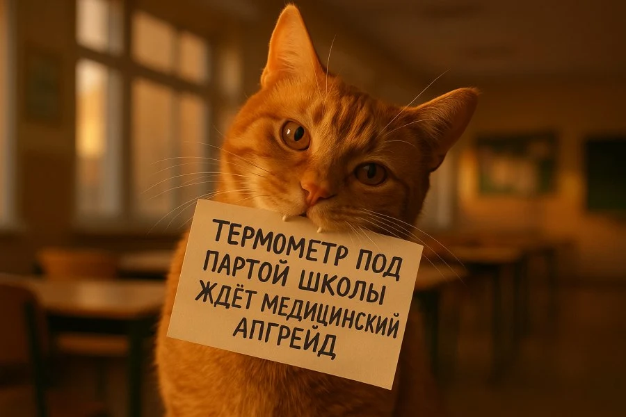 Термометр под партой: школы ждёт медицинский апгрейд